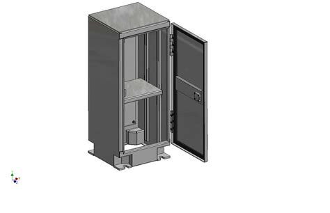 metal pedestal cabinet enclosure|graybar pedestal brackets.